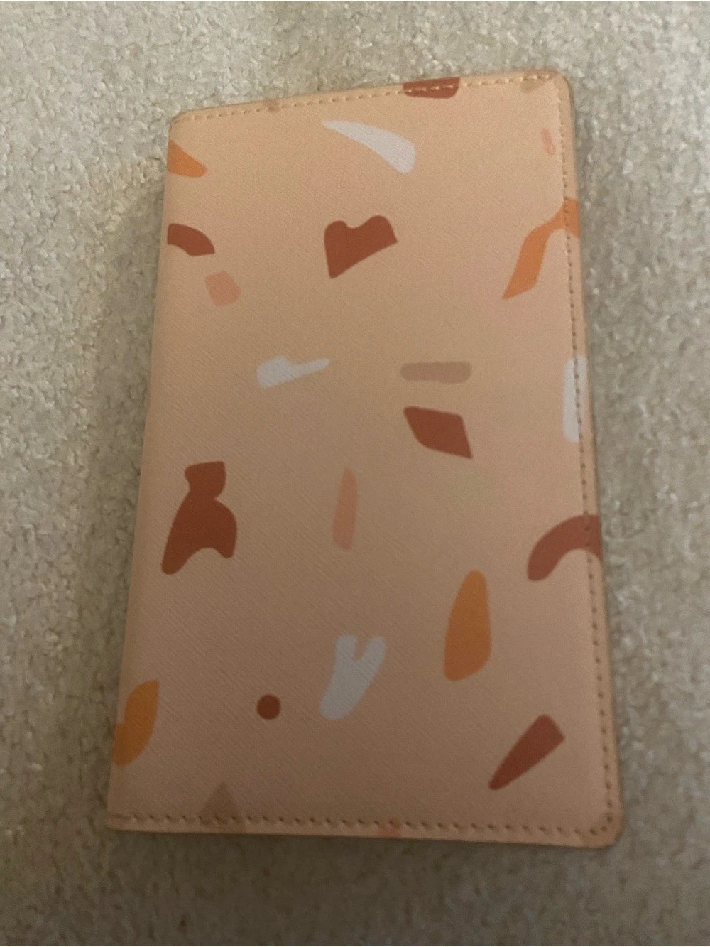 Glass Ladder & Co. Kristin Lumsden. Abstract Tablet Case in Pink & Orange Like
